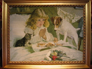 Picture On Iran Tabriz Rugs-Hand Knotted